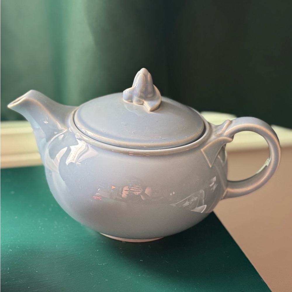 Luray Pastels Blue
by TAYLOR, SMITH & TAYLOR (TS&T)
 Elegant Blue Ceramic Teapot